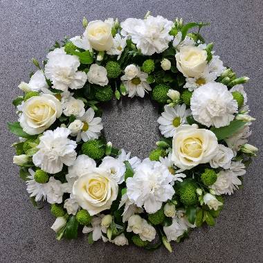 Loose Floral Wreath