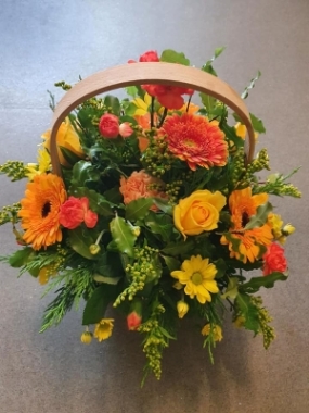 Yellow & Orange Basket